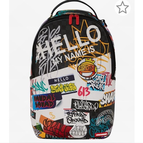 Sprayground Other - Sprayground Graffiti Backpack